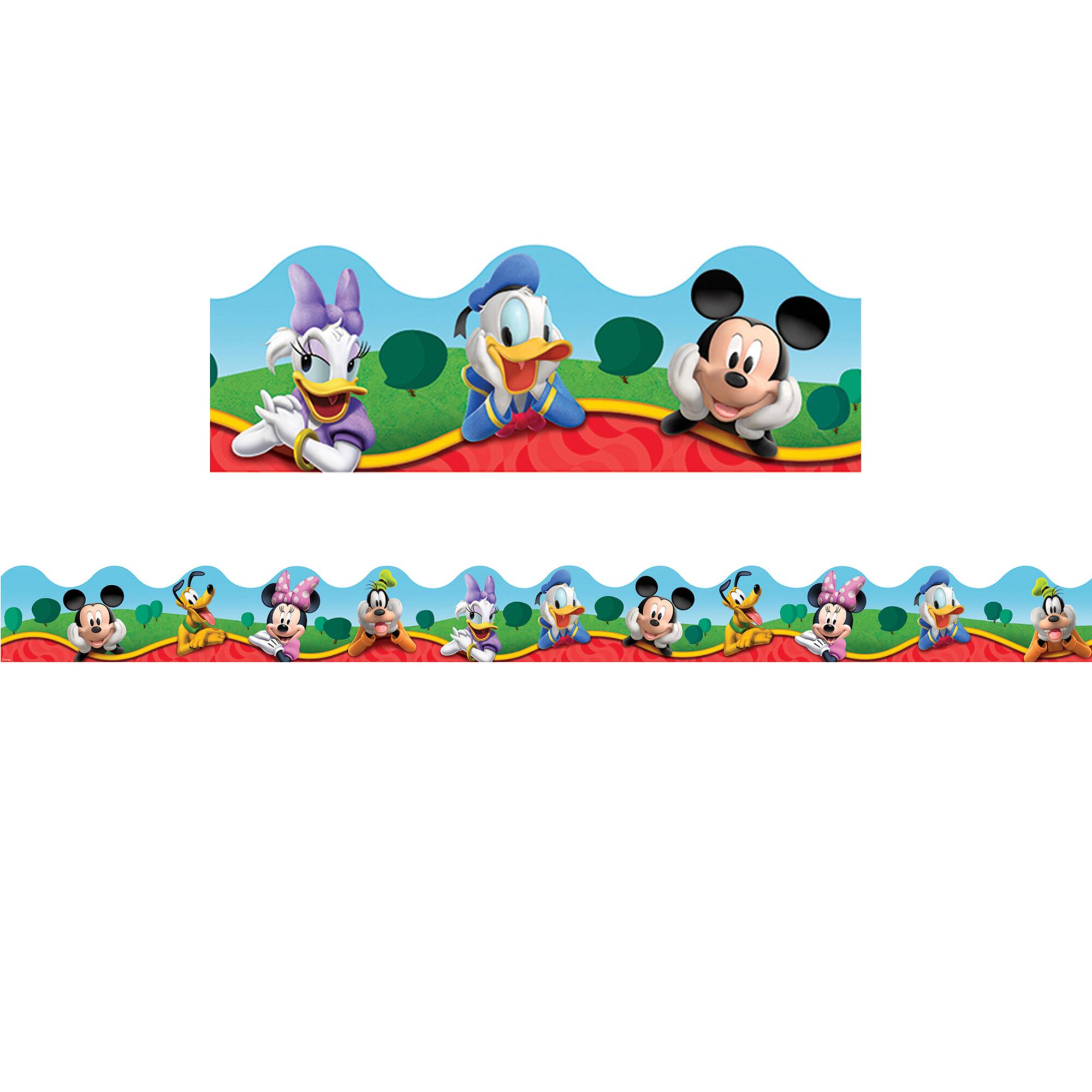 Eureka® Deco Trim® Mickey Mouse Clubhouse® Characters Border Trims, 222ft.